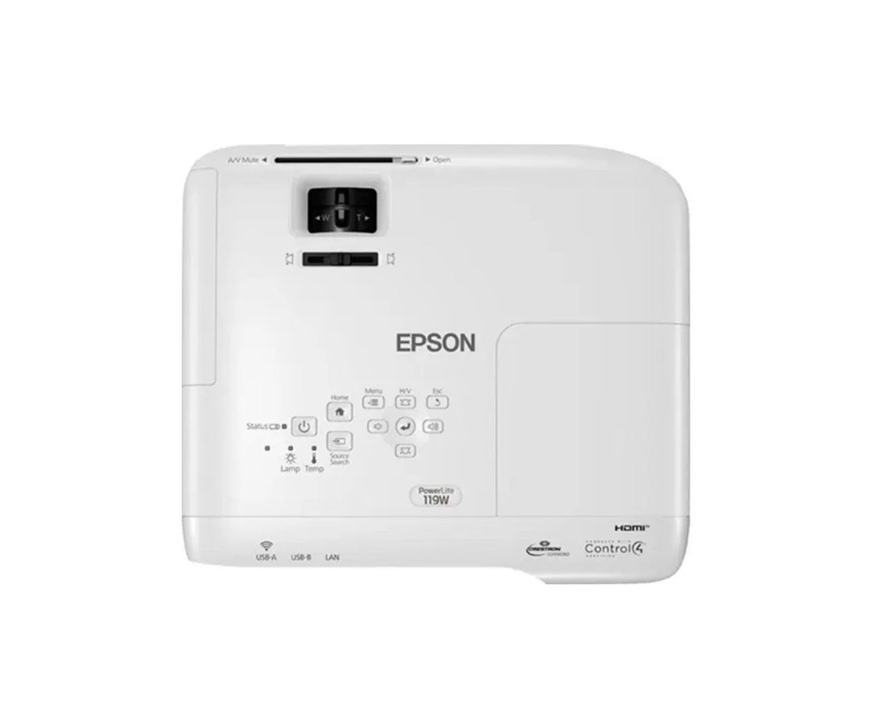 PROYECTOR EPSON LAMPARA 119W WXGA 4000 LUMENES
