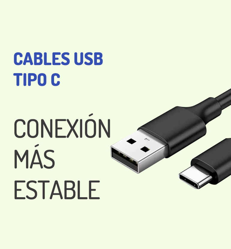 CABLES USB TIPO C