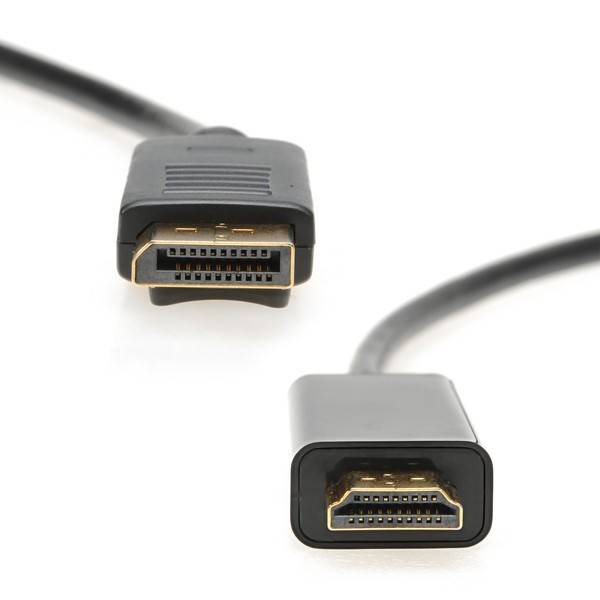 CABLE DISPLAY PORT MACHO A HDMI MACHO 1 METRO, NEGRO DINON