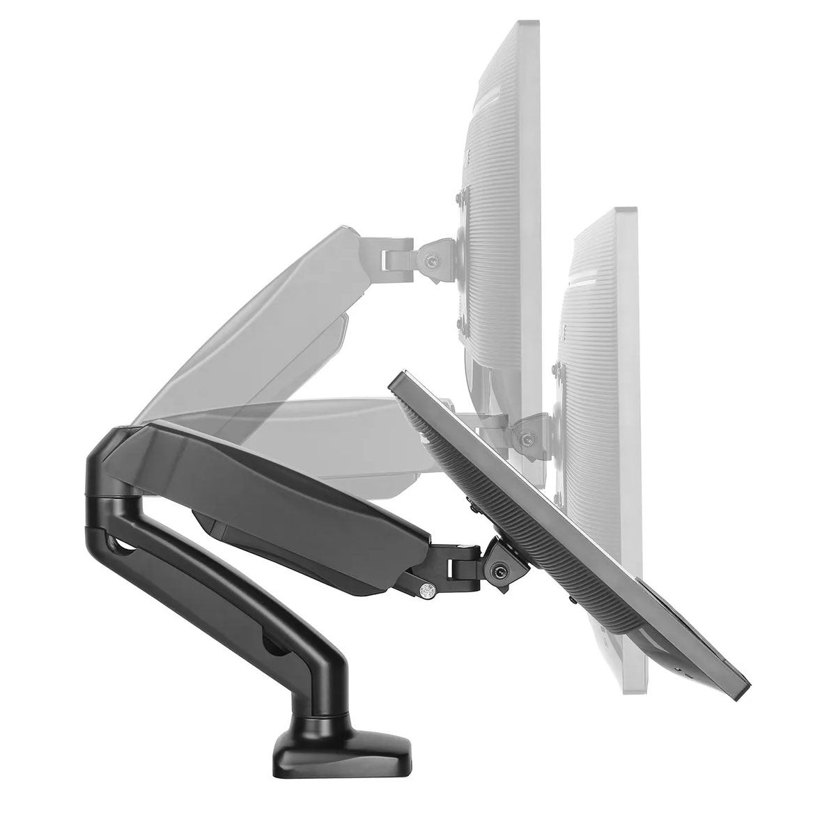 SOPORTE ERGONOMICO LCD MESA 1 BRAZO, 13-27', GIRO 180°, VESA 100X100