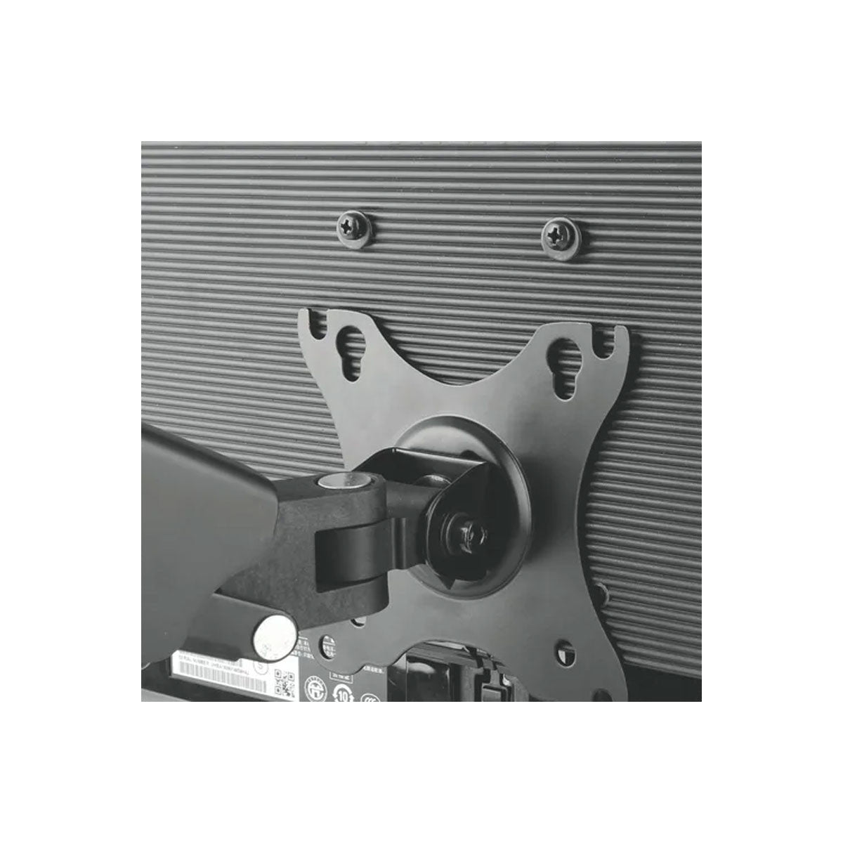 SOPORTE ERGONOMICO LCD MESA 1 BRAZO, 13-27', GIRO 180°, VESA 100X100