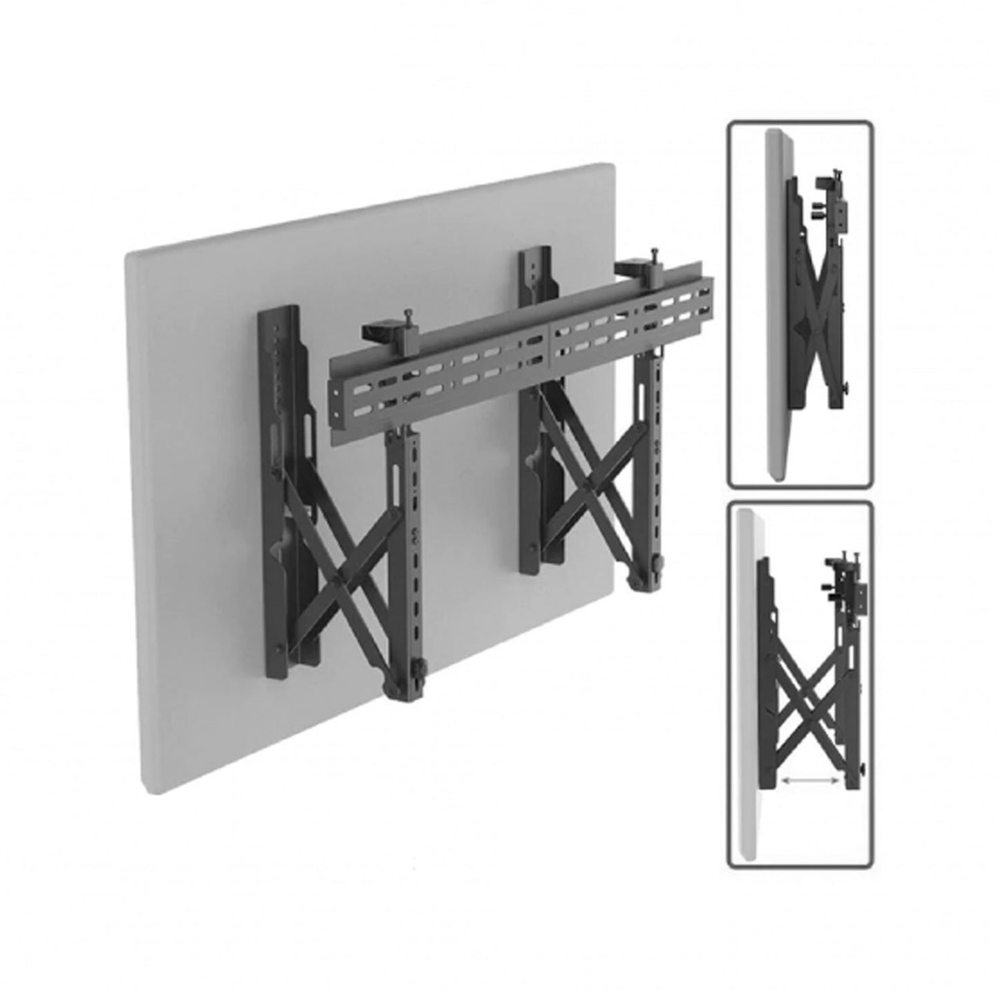 SOPORTE PARA VIDEOWALL CON POP OUT 37-70, 6-20CM, VMAX 600X400, 45KG.