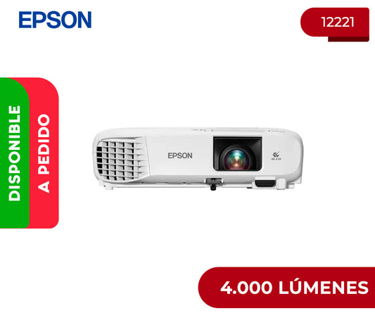 PROYECTOR EPSON LAMPARA 119W WXGA 4000 LUMENES